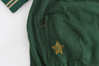 John Galliano Green Mock Zip Cardigan Sweatshirt Sweater Jacket - Zeiniez