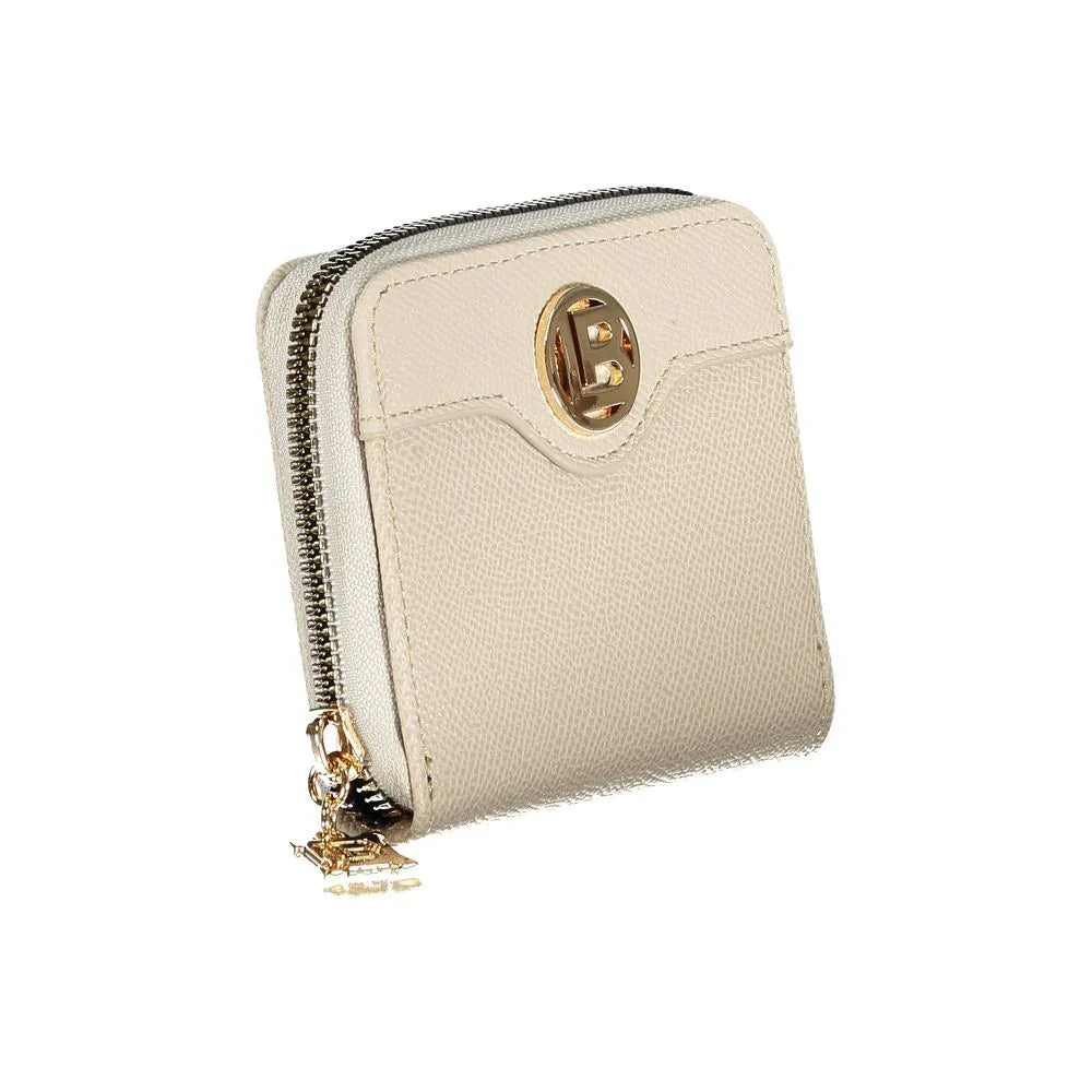 Laura Biagiotti Beige Polyurethane Women Wallet - Zeiniez