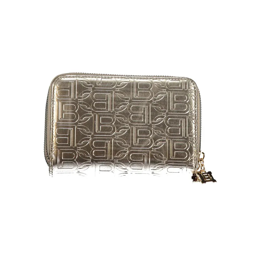 Laura Biagiotti Grigio Polyurethane Women Wallet - Zeiniez