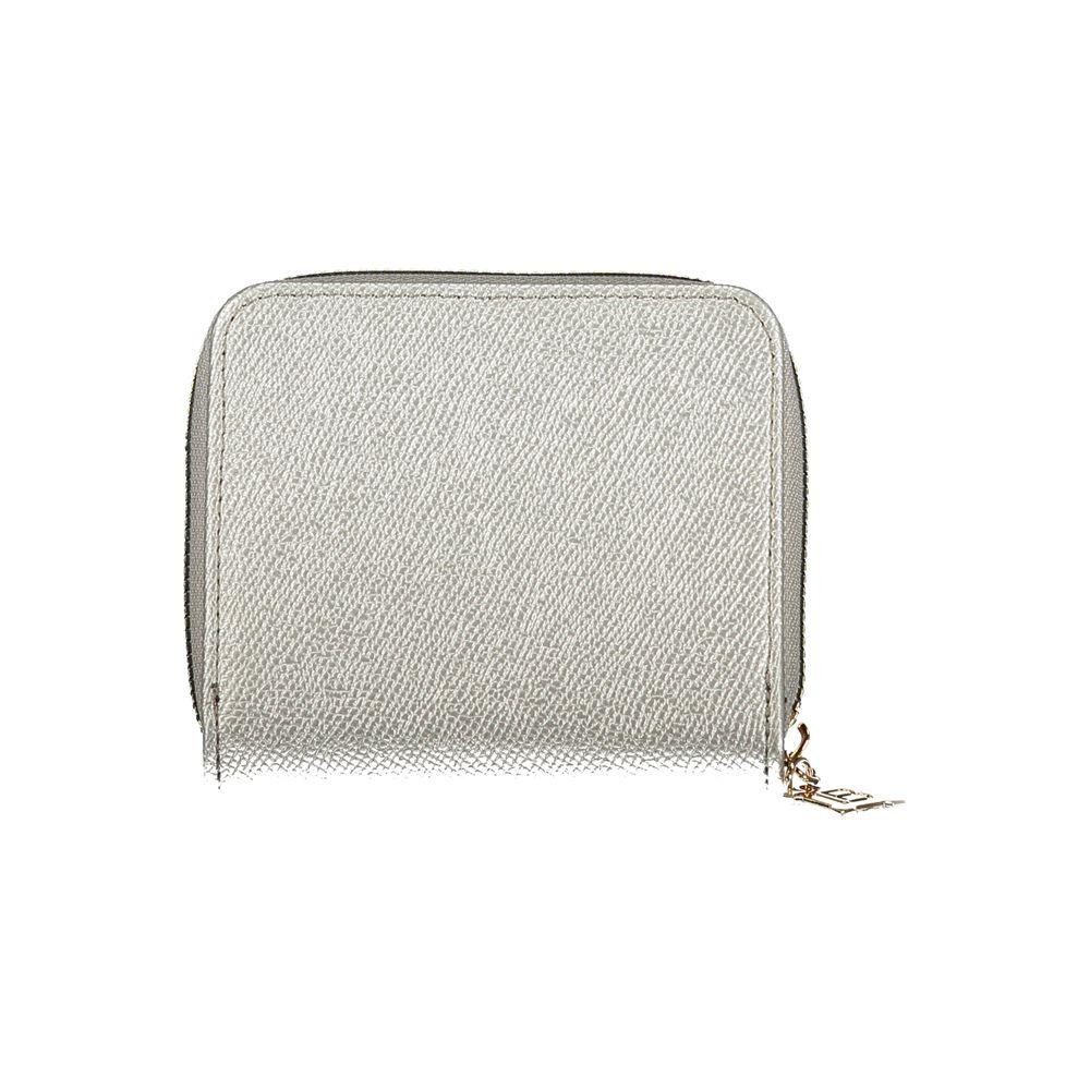 Laura Biagiotti Grigio Polyurethane Women Wallet - Zeiniez
