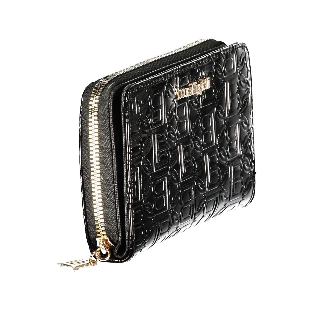 Laura Biagiotti Nero Poliuretano Women Wallet