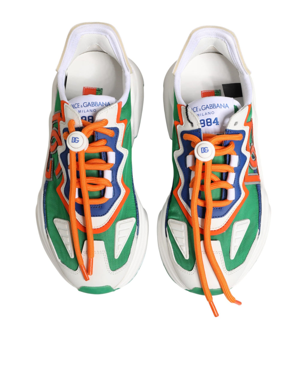 Dolce & Gabbana Multicolor Daymaster Low Top Sneakers Shoes - Zeiniez