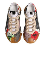 Dolce & Gabbana Multicolor Logo Low Top NS1 Sneakers Shoes - Zeiniez