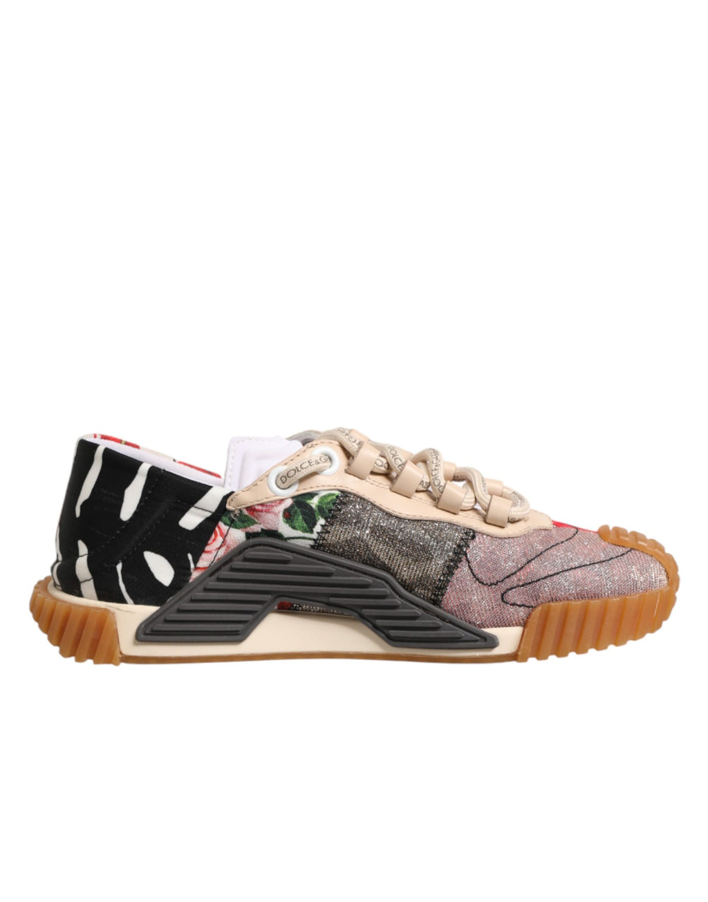 Dolce & Gabbana Multicolor Logo Low Top NS1 Sneakers Shoes - Zeiniez