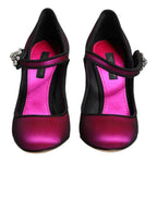 Dolce & Gabbana Pink Embellished High Heels Pumps Shoes - Zeiniez
