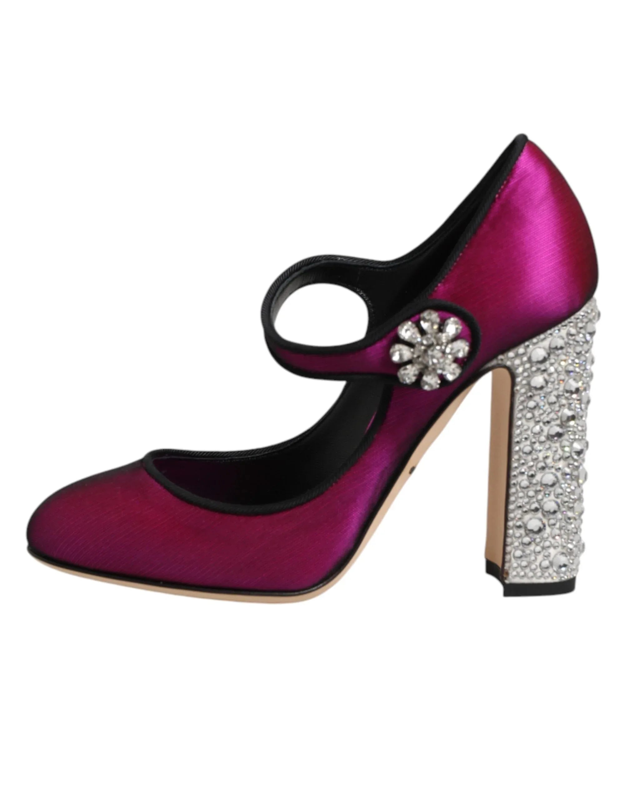 Dolce & Gabbana Pink Embellished High Heels Pumps Shoes - Zeiniez