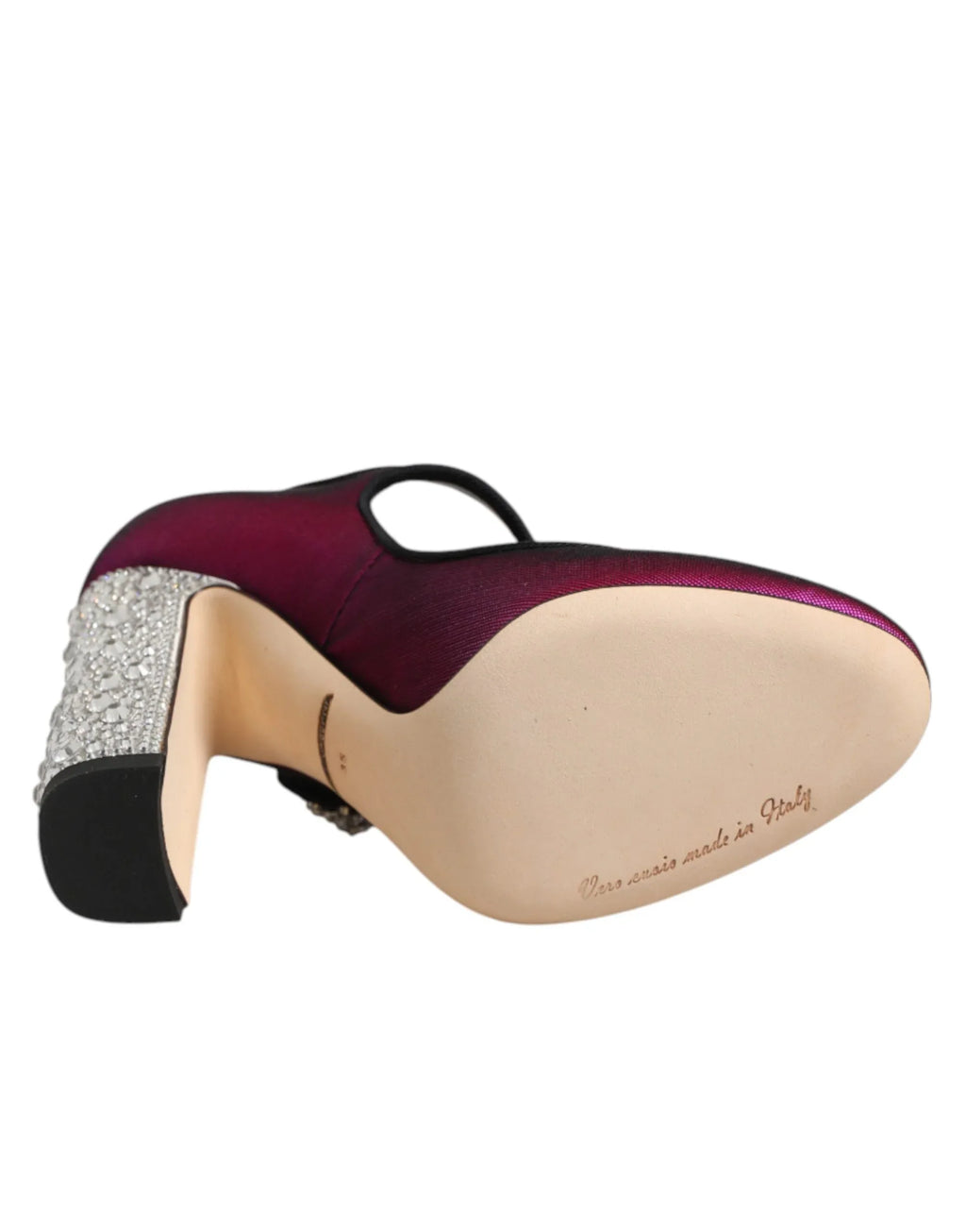 Dolce & Gabbana Pink Embellished High Heels Pumps Shoes - Zeiniez