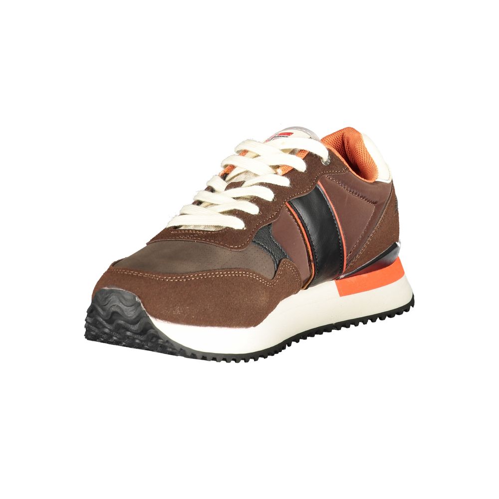 Norway 1963 Marrone Polyurethane Men's Sneaker - Zeiniez