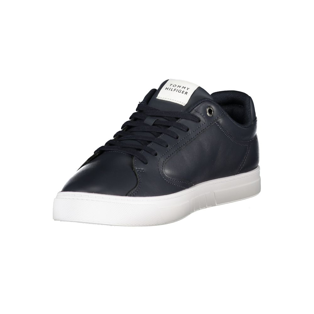 Tommy Hilfiger Blue Polyester Men Sneaker - Zeiniez
