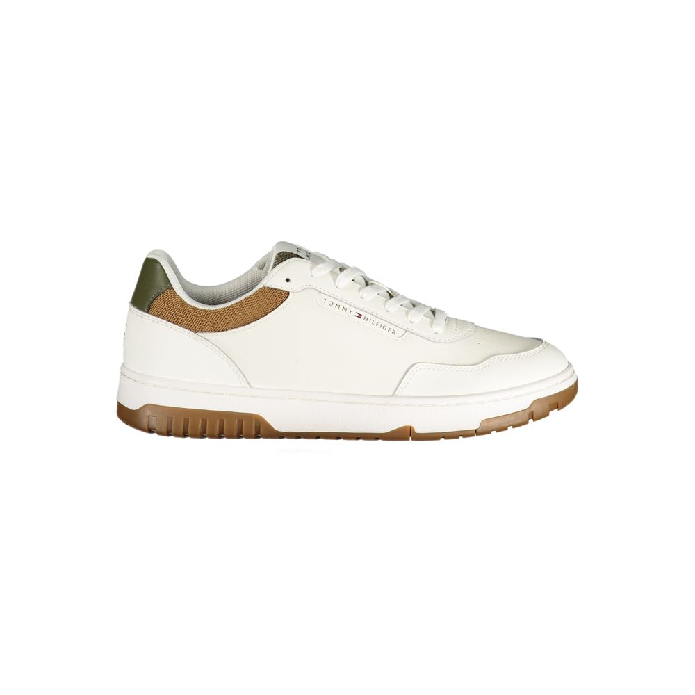 Tommy Hilfiger Bianco Poliuretano Men Sneaker - Zeiniez