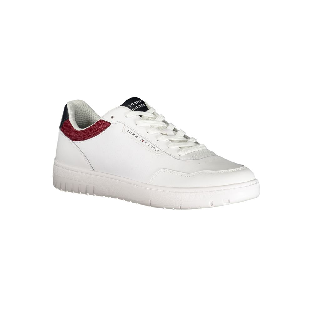 Tommy Hilfiger Bianco Polyurethane Men Sneaker - Zeiniez