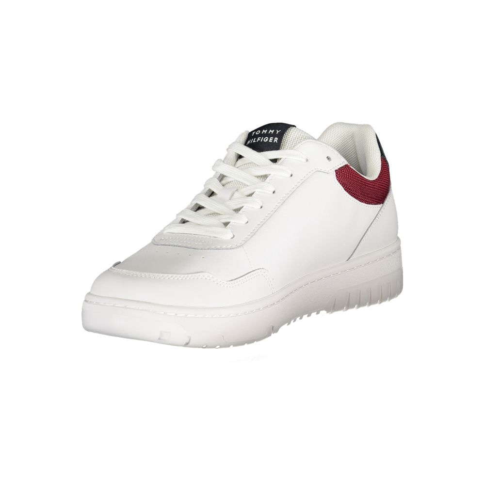 Tommy Hilfiger Bianco Polyurethane Men Sneaker - Zeiniez