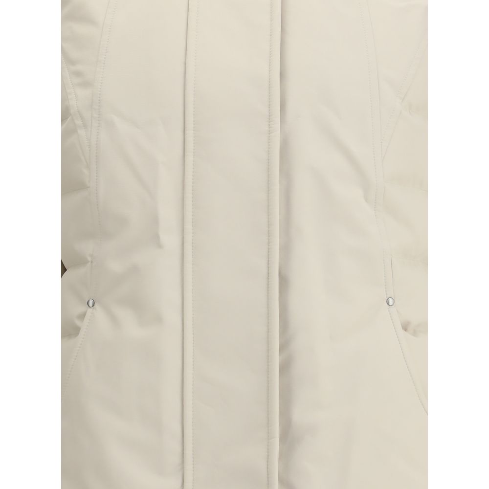 Moose Knuckles Beige Polyester Parka - Zeiniez