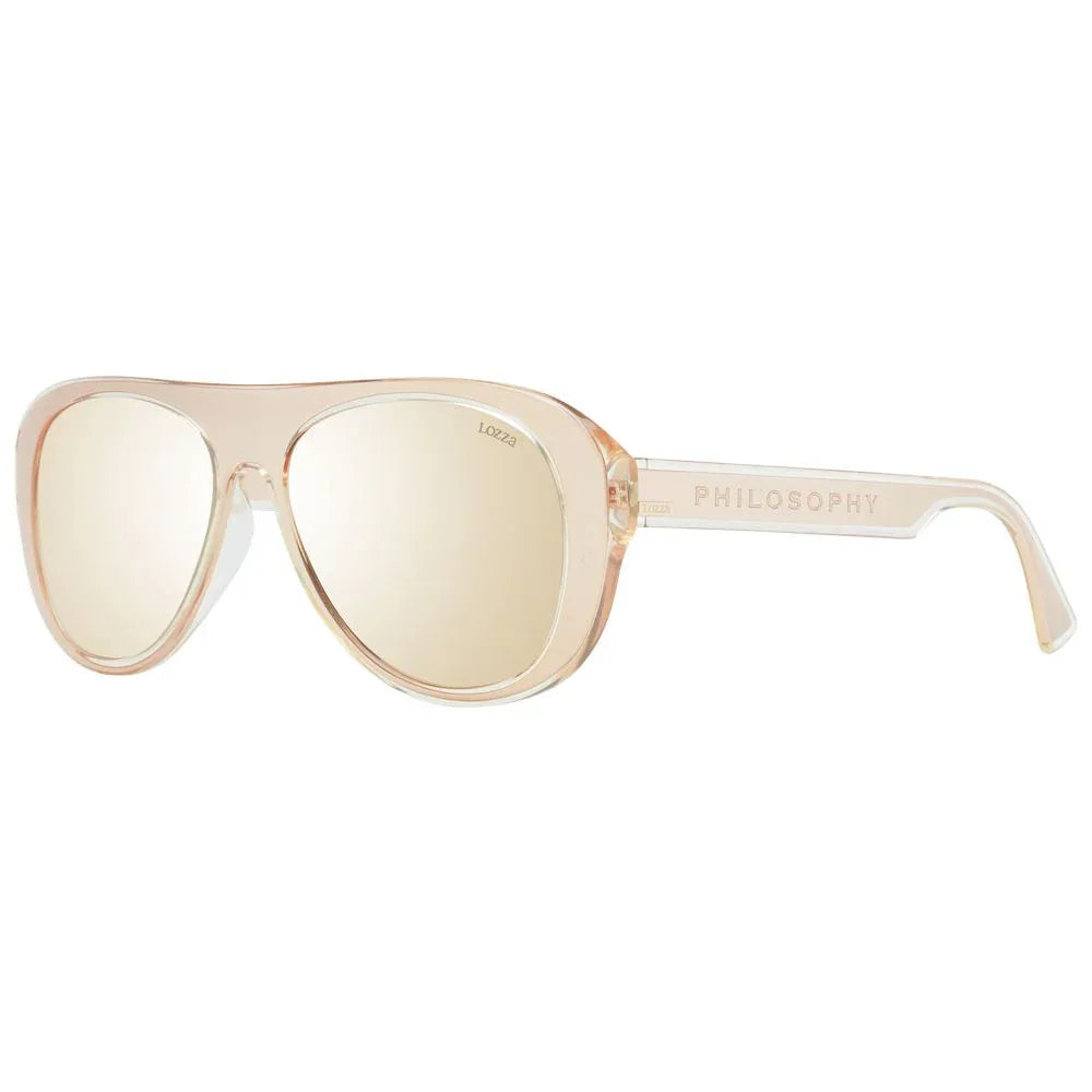 Lozza Rose Gold Acetate & Plastic Sunglasses - Zeiniez