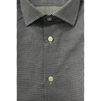 Baldinini Trend Blue Cotton Men Shirt - Zeiniez