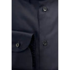 Baldinini Trend Black Cotton Men's Shirt - Zeiniez