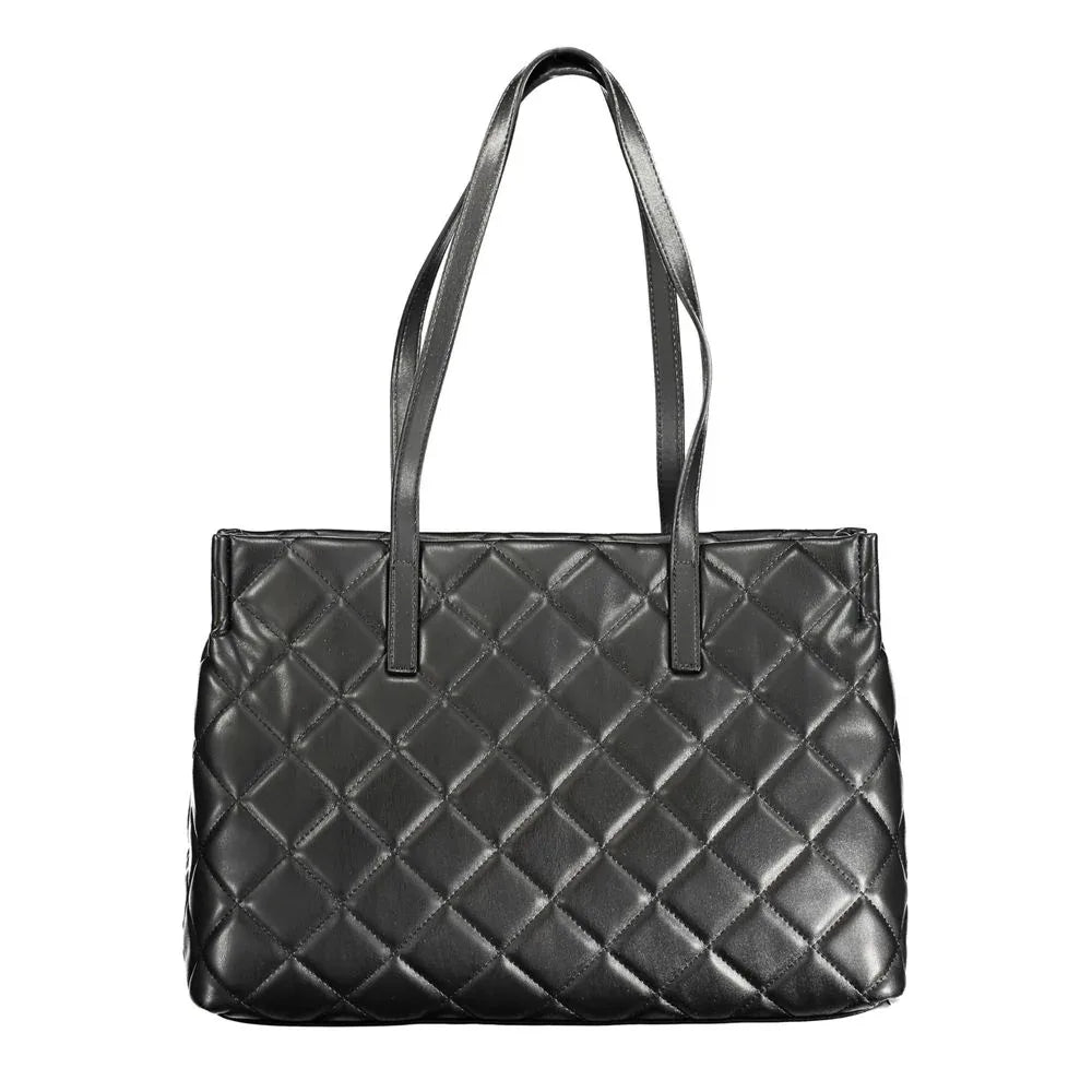 Mario Valentino Nero Poliuretano Women Handbag - Zeiniez