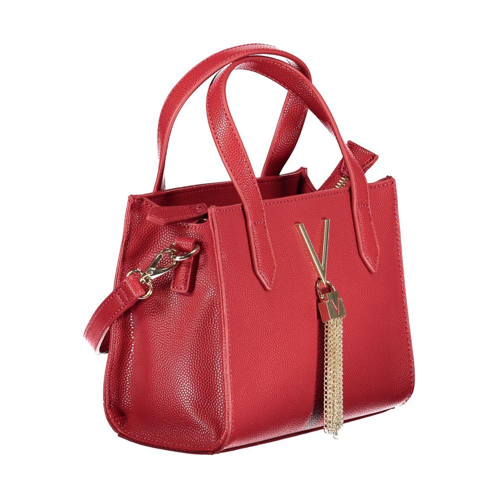 Mario Valentino Red Polyurethane Women Handbag - Zeiniez
