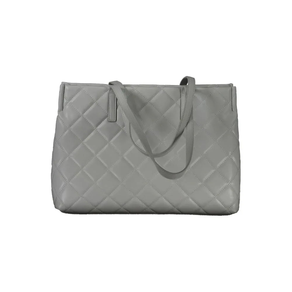 Mario Valentino Grigio Poliuretano Women Handbag - Zeiniez
