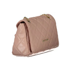 Mario Valentino Rosa Polyurethane Women Shoulder Bag - Zeiniez