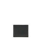 Valentino Garavani Black Calf Leather Bos Taurus Wallet - Zeiniez