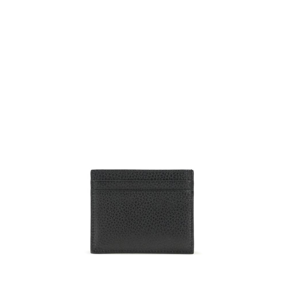 Valentino Garavani Black Calf Leather Bos Taurus Wallet - Zeiniez