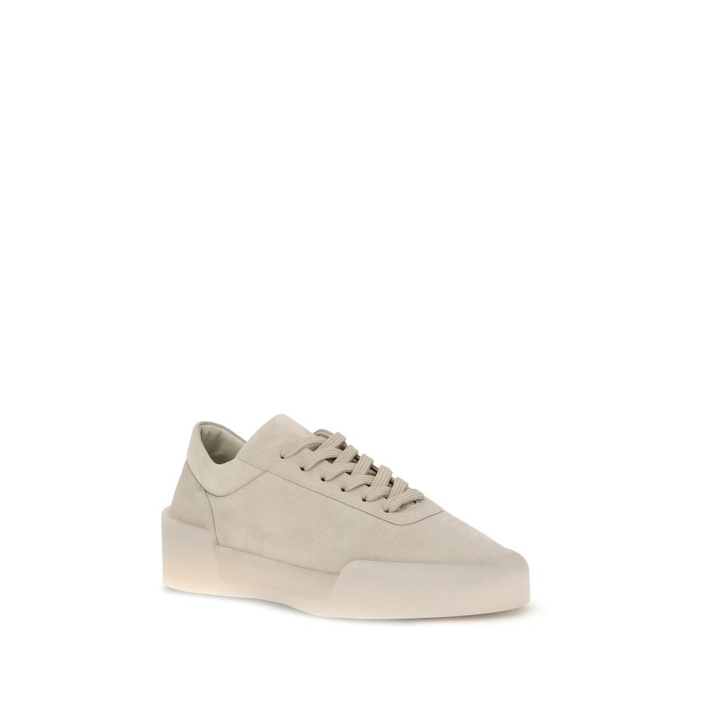 Fear Of God Beige Rubber Athletic Sneakers - Zeiniez