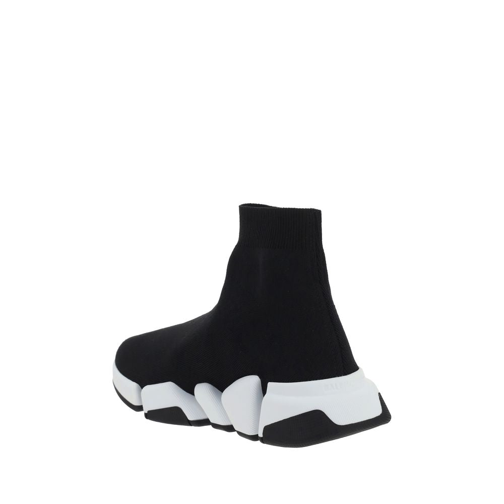 Balenciaga Black Polyester Athletic Sneakers - Zeiniez