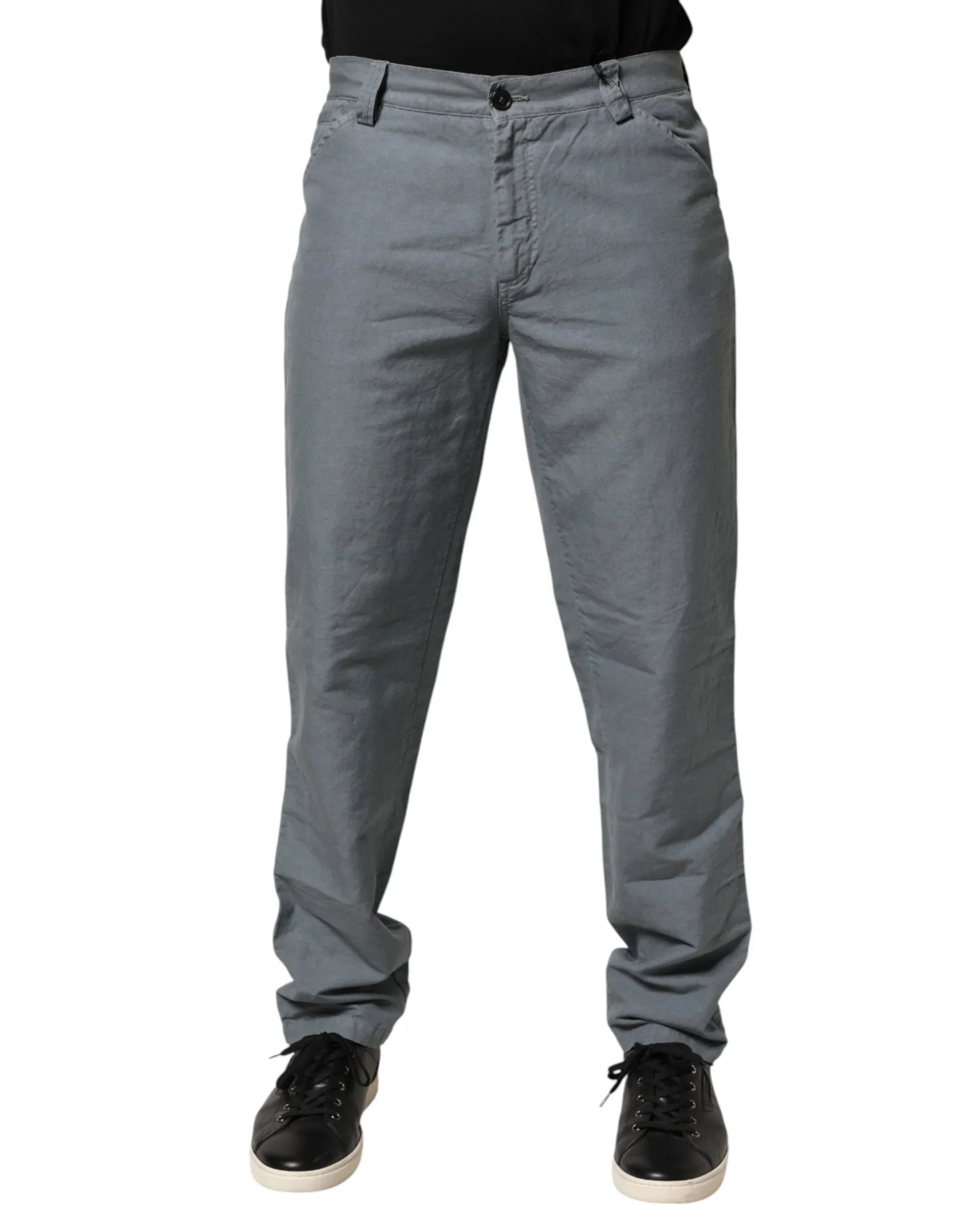 Master Coat Gray Cotton Regular Fit Men Denim Trouser Jeans - Zeiniez