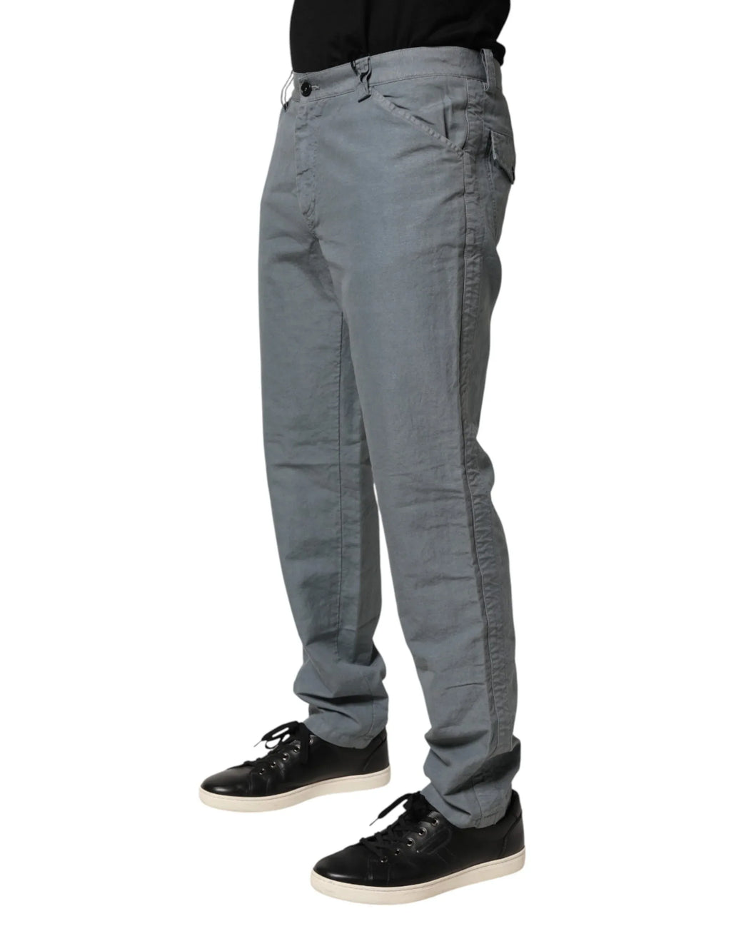 Master Coat Gray Cotton Regular Fit Men Denim Trouser Jeans - Zeiniez