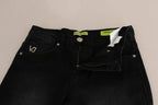 Versace Jeans Couture Dark Black Dora Slim Fit Denim Pants - Zeiniez