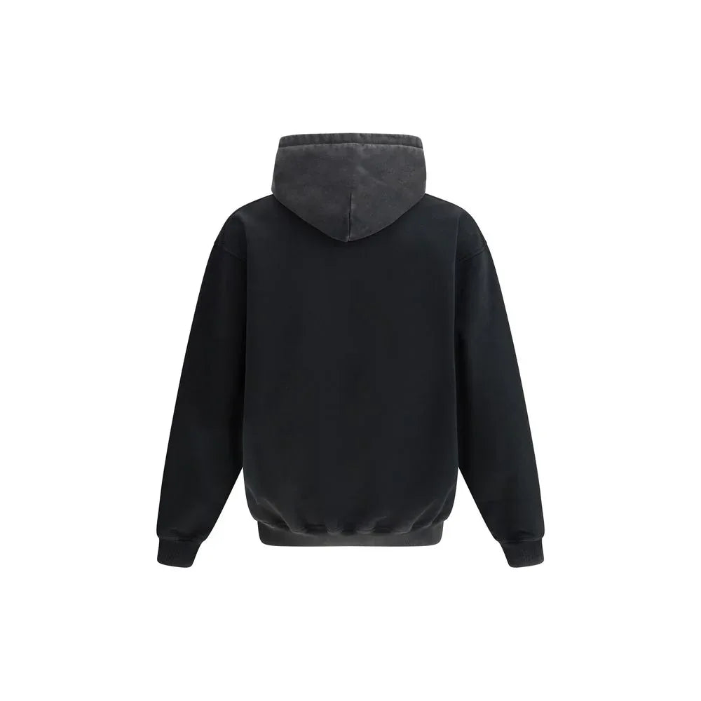 Represent Black Cotton Sweatshirt - Zeiniez