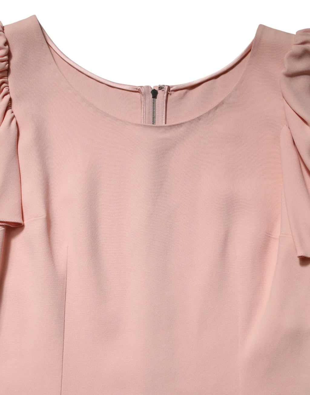 Dolce & Gabbana Pink Short Sleeves Round Neck Blouse Top - Zeiniez