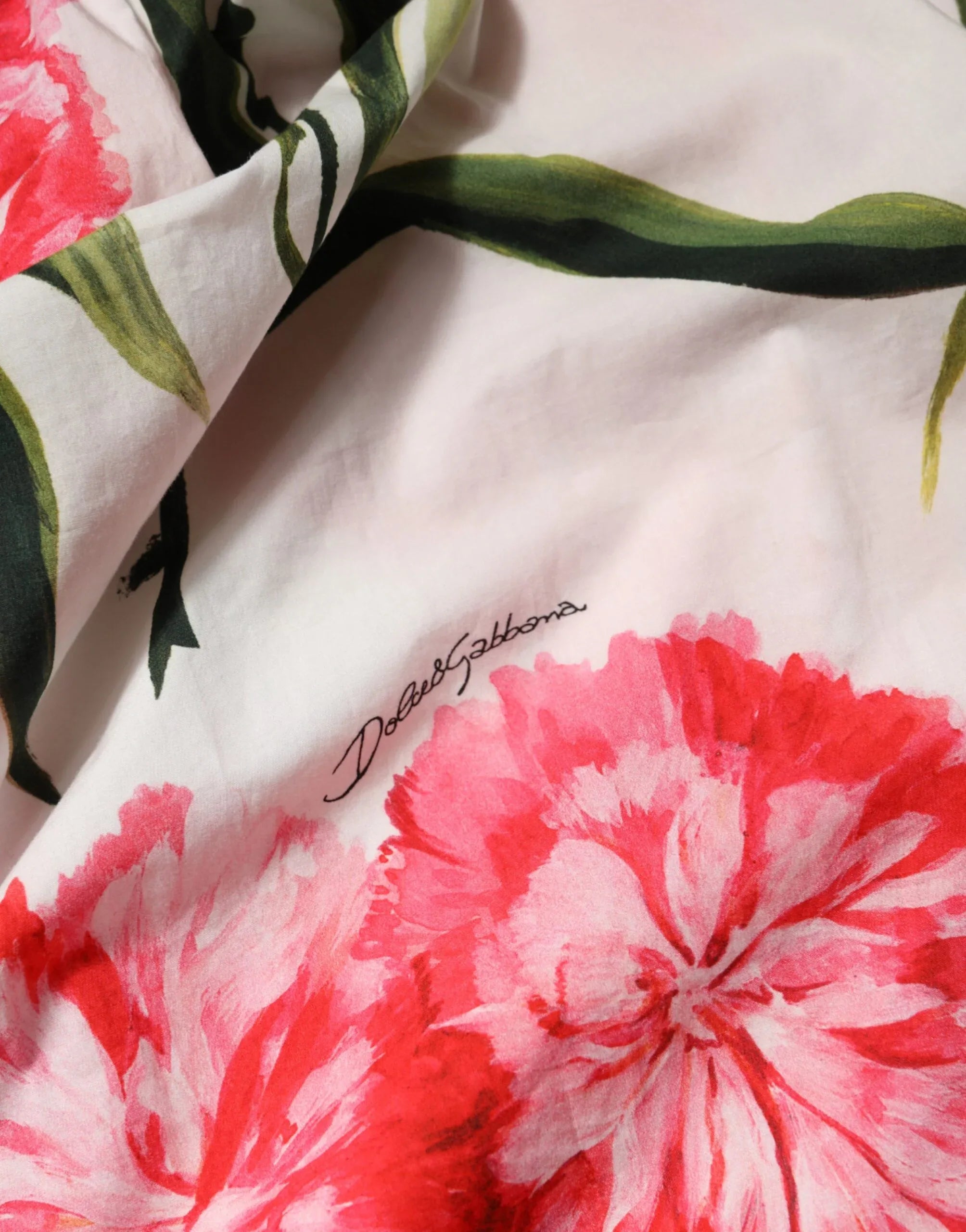 Dolce & Gabbana Multicolor Floral Off Shoulder Blouse Top - Zeiniez