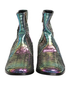 Dolce & Gabbana Multicolor Chelsea Short Ankle Boots Shoes - Zeiniez