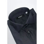 Baldinini Trend Black Cotton Men Shirt - Zeiniez