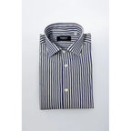Baldinini Trend Blue Cotton Men Shirt - Zeiniez
