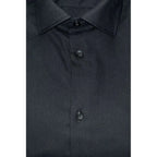 Baldinini Trend Black Cotton Men Shirt - Zeiniez