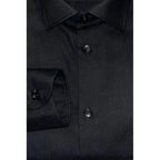 Baldinini Trend Black Cotton Men Shirt - Zeiniez