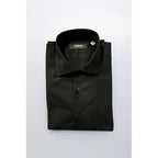 Baldinini Trend Black Cotton Men's Shirt - Zeiniez