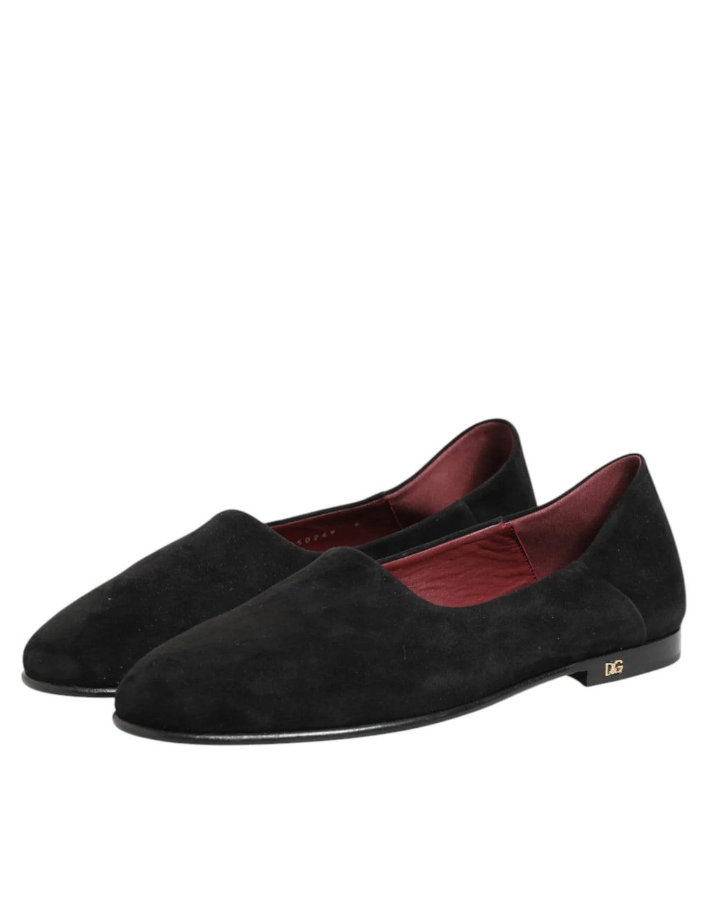 Dolce & Gabbana Black Leather Suede Slip On Loafers Dress Shoes - Zeiniez