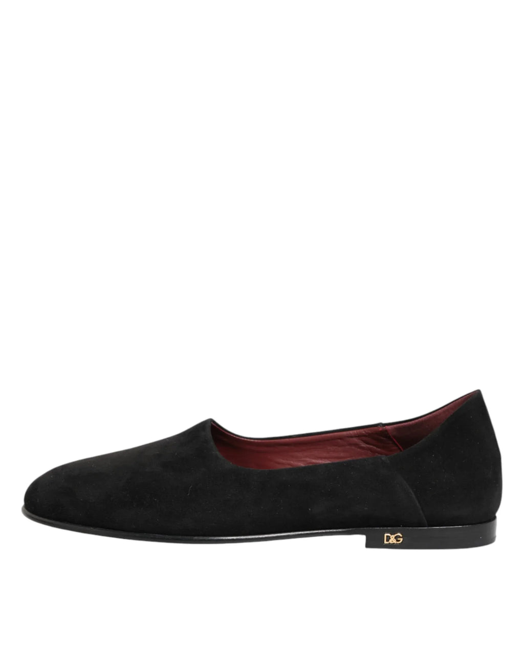 Dolce & Gabbana Black Leather Suede Slip On Loafers Dress Shoes - Zeiniez