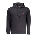 Rifle Blue Cotton Men's Hoodie - Zeiniez