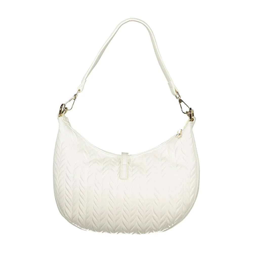 Mario Valentino Bianco Poliuretano Woman Shoulder Bag - Zeiniez