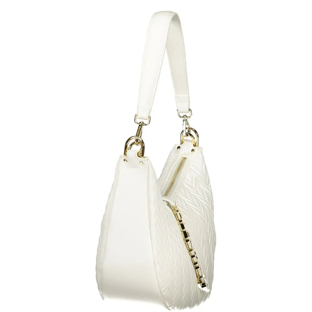 Mario Valentino Bianco Poliuretano Woman Shoulder Bag - Zeiniez