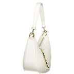 Mario Valentino Bianco Poliuretano Woman Shoulder Bag - Zeiniez