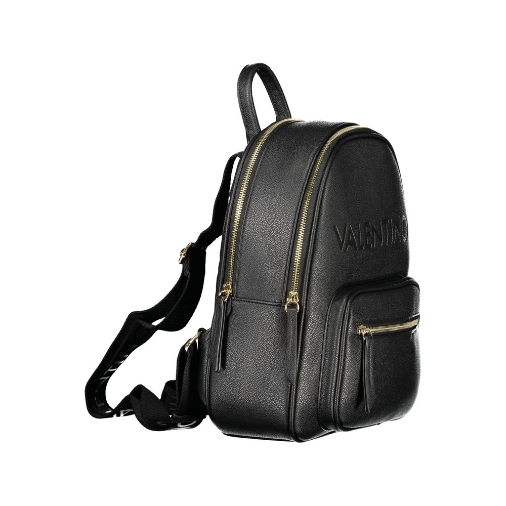 Mario Valentino Nero Poliuretano Women Backpack - Zeiniez