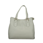 Mario Valentino Grigio Polyurethane Women Handbag - Zeiniez