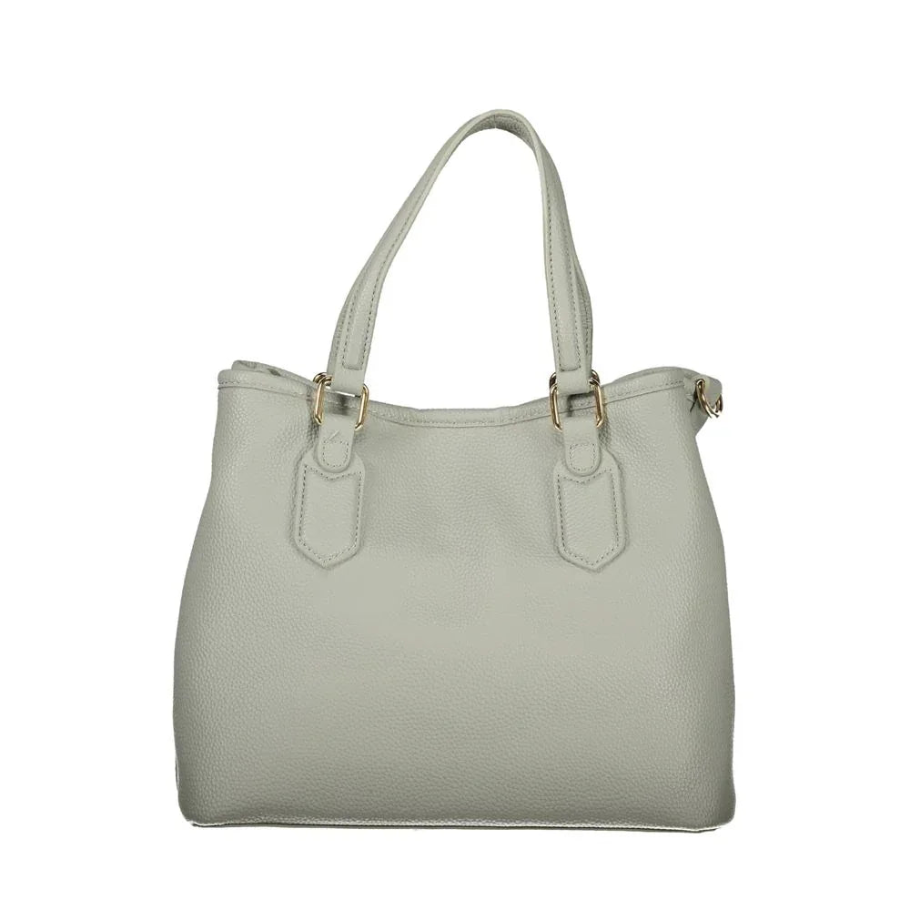 Mario Valentino Grigio Polyurethane Women Handbag - Zeiniez
