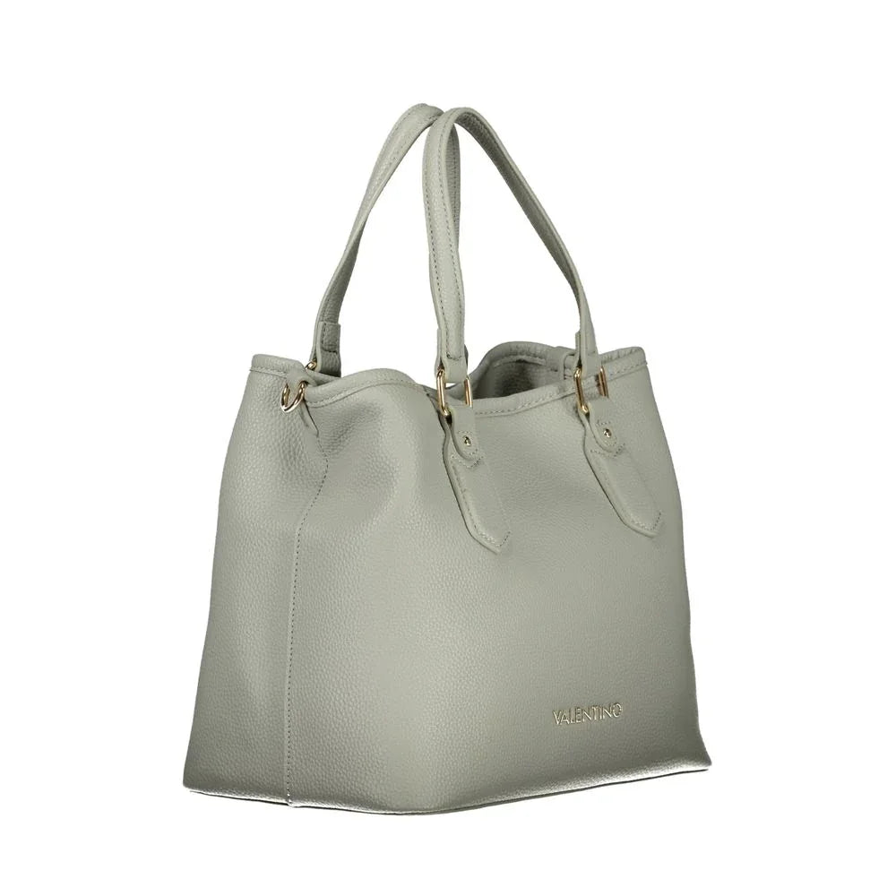 Mario Valentino Grigio Polyurethane Women Handbag - Zeiniez